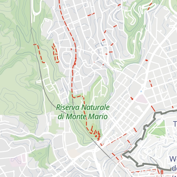 Map of Monte Ciocci