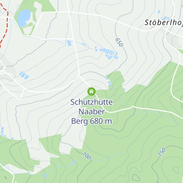 Map of Schutzhütte Naaber Berg