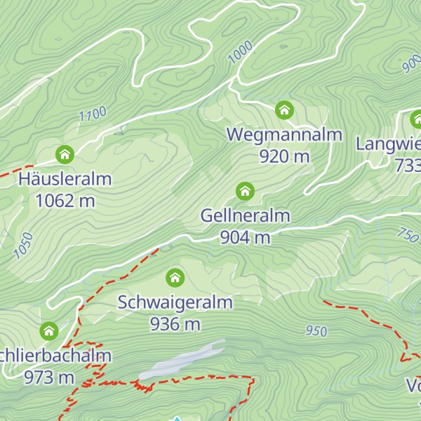Map of Schmidalm Münsterau