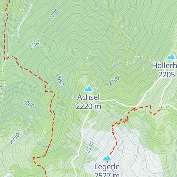 Map of Achsel