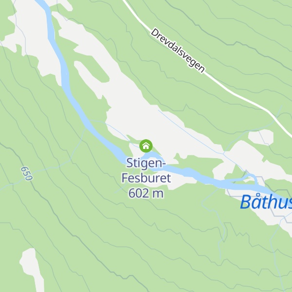 Map of Stigen-Fesburet