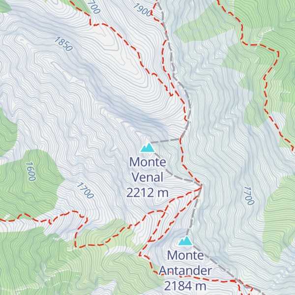 Map of Monte Venal