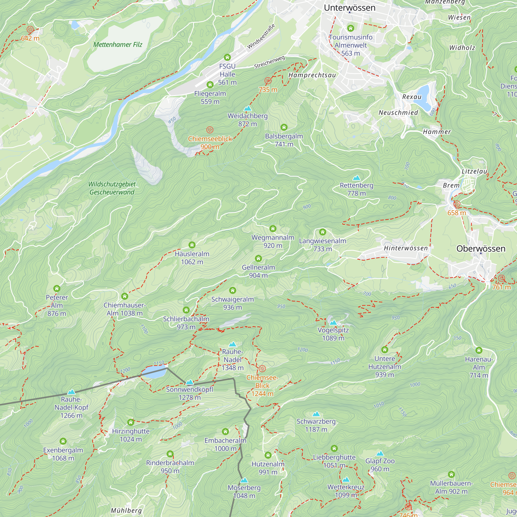 Gellneralm map