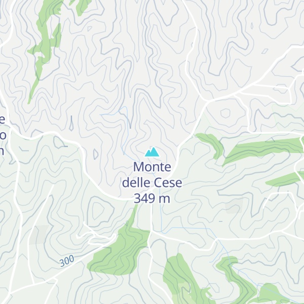 Map of Monte delle Cese