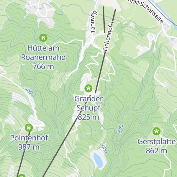 Map of Grander Schupf