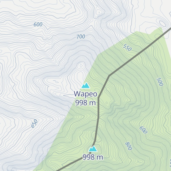 Map of Wapeo