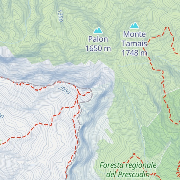 Map of Crep Nudo