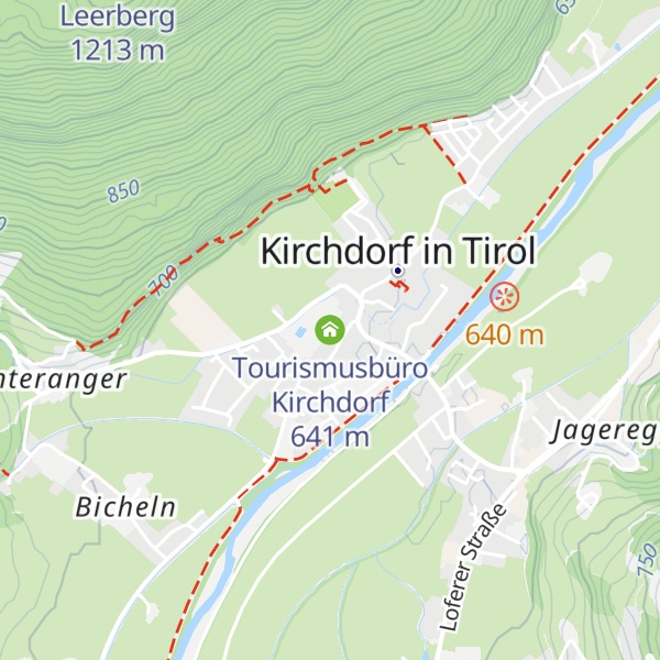 Map of Tourismusbüro Kirchdorf