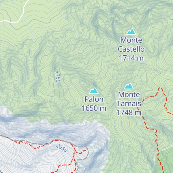 Map of Col Visentin