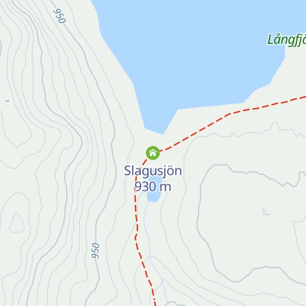 Map of Slagusjön