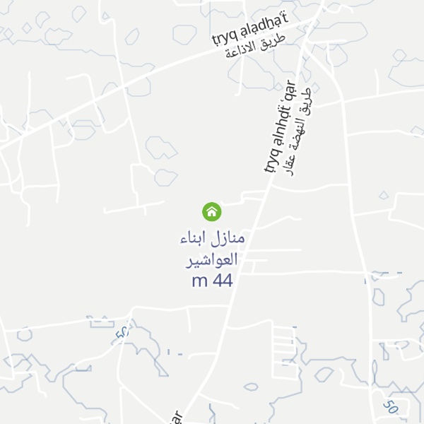 Map of منازل ابناء العواشير