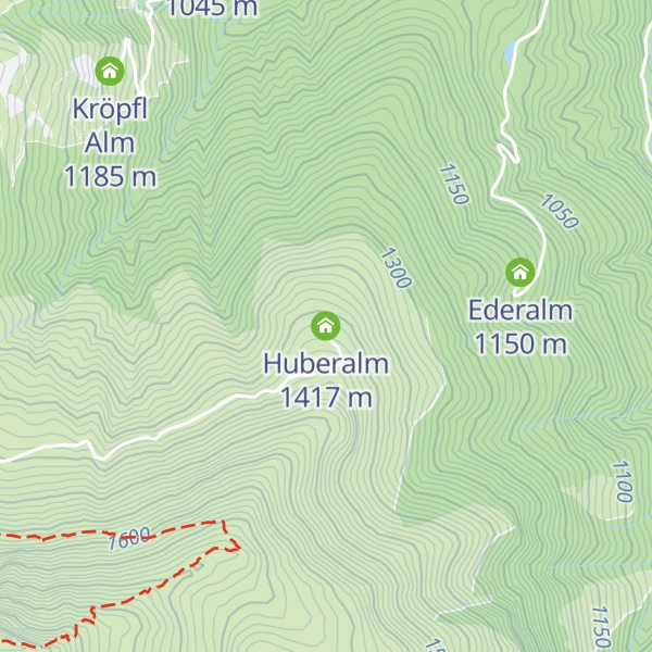 Map of Huberalm