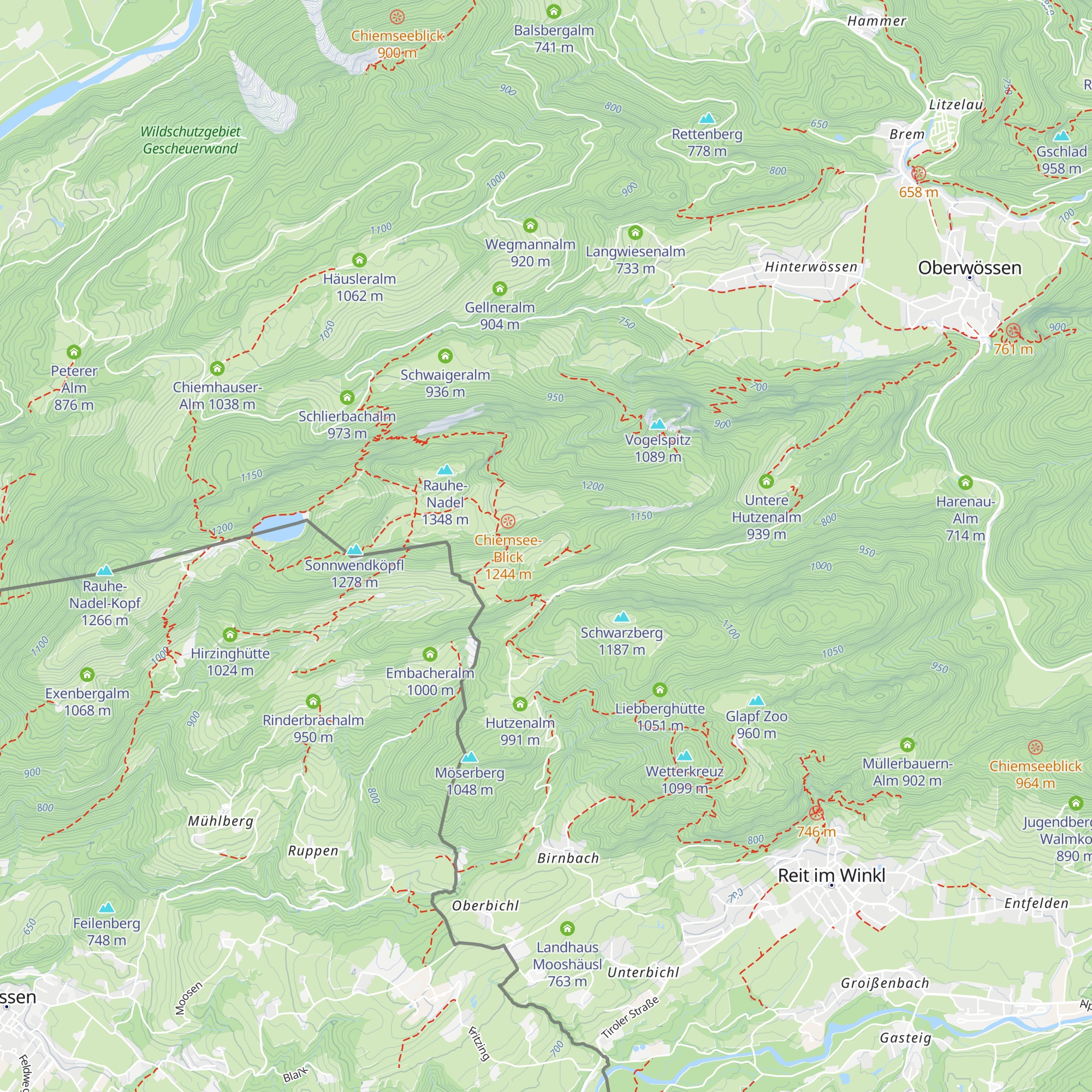 Stoibenalm map