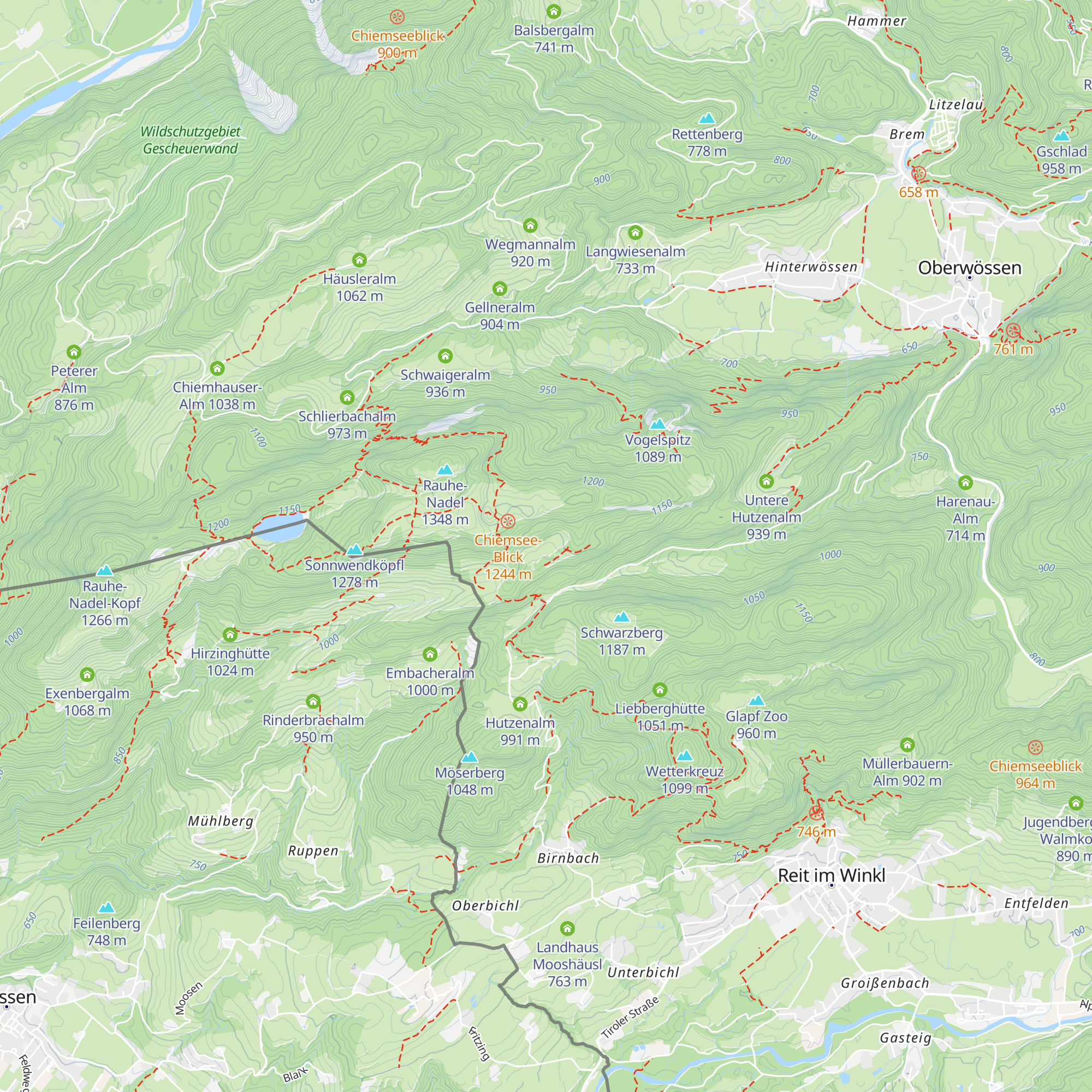 Stoibenalm map