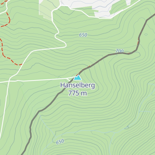 Map of Hanselberg
