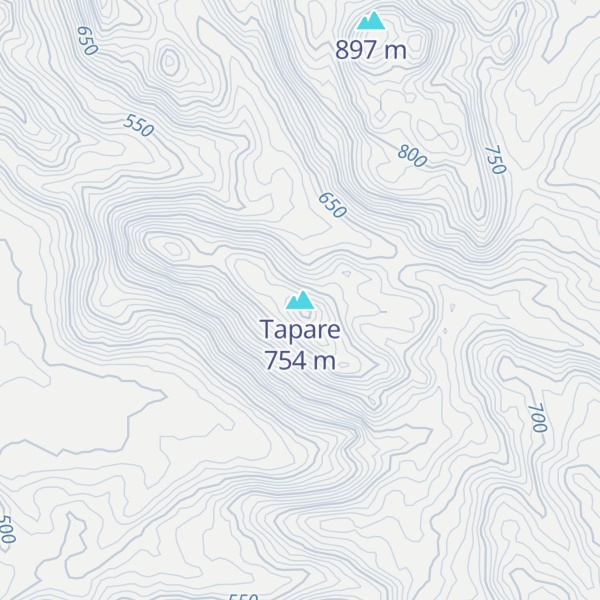 Map of Tapare