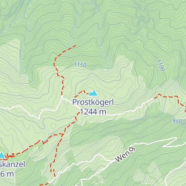 Map of Prostkögerl