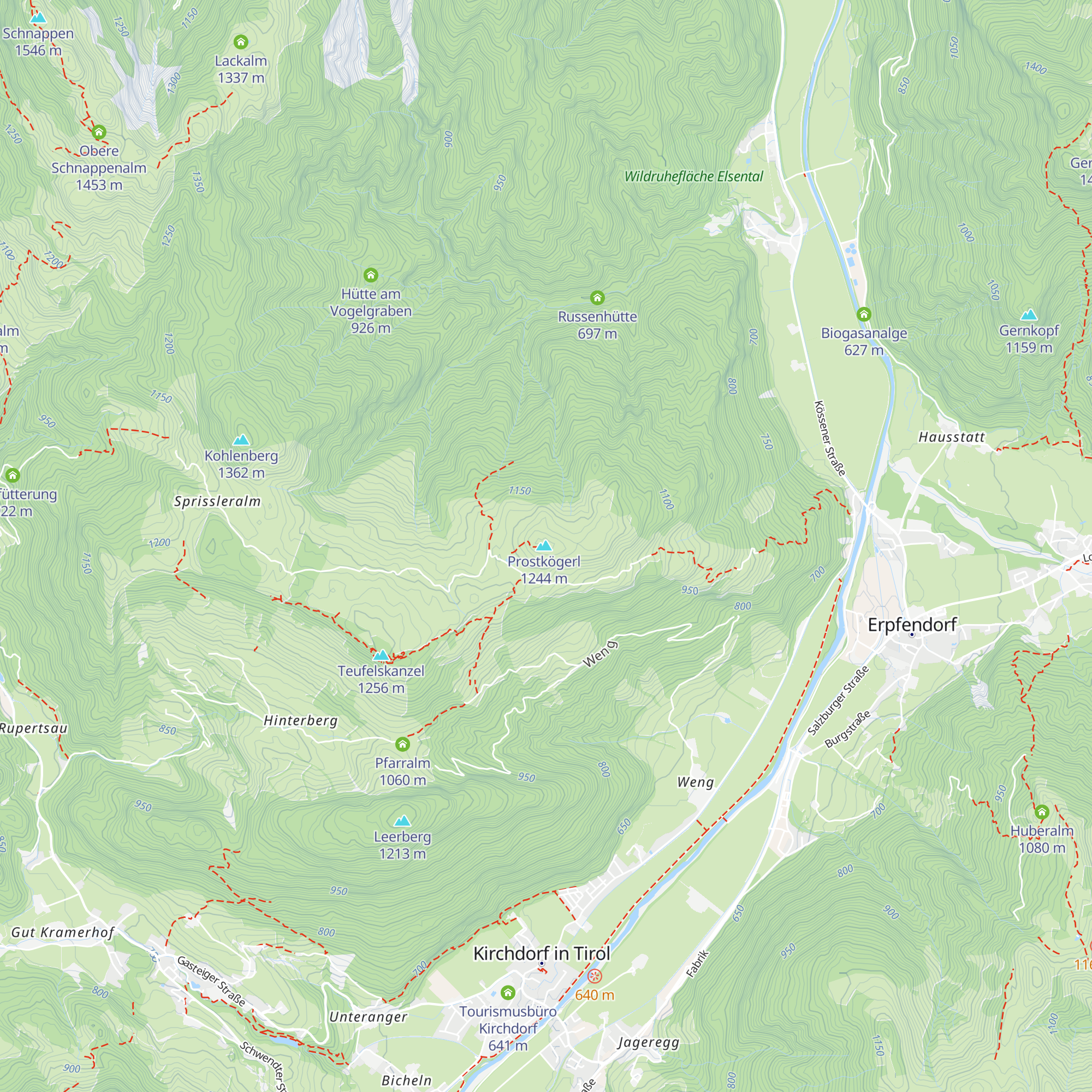 Flugwacht map