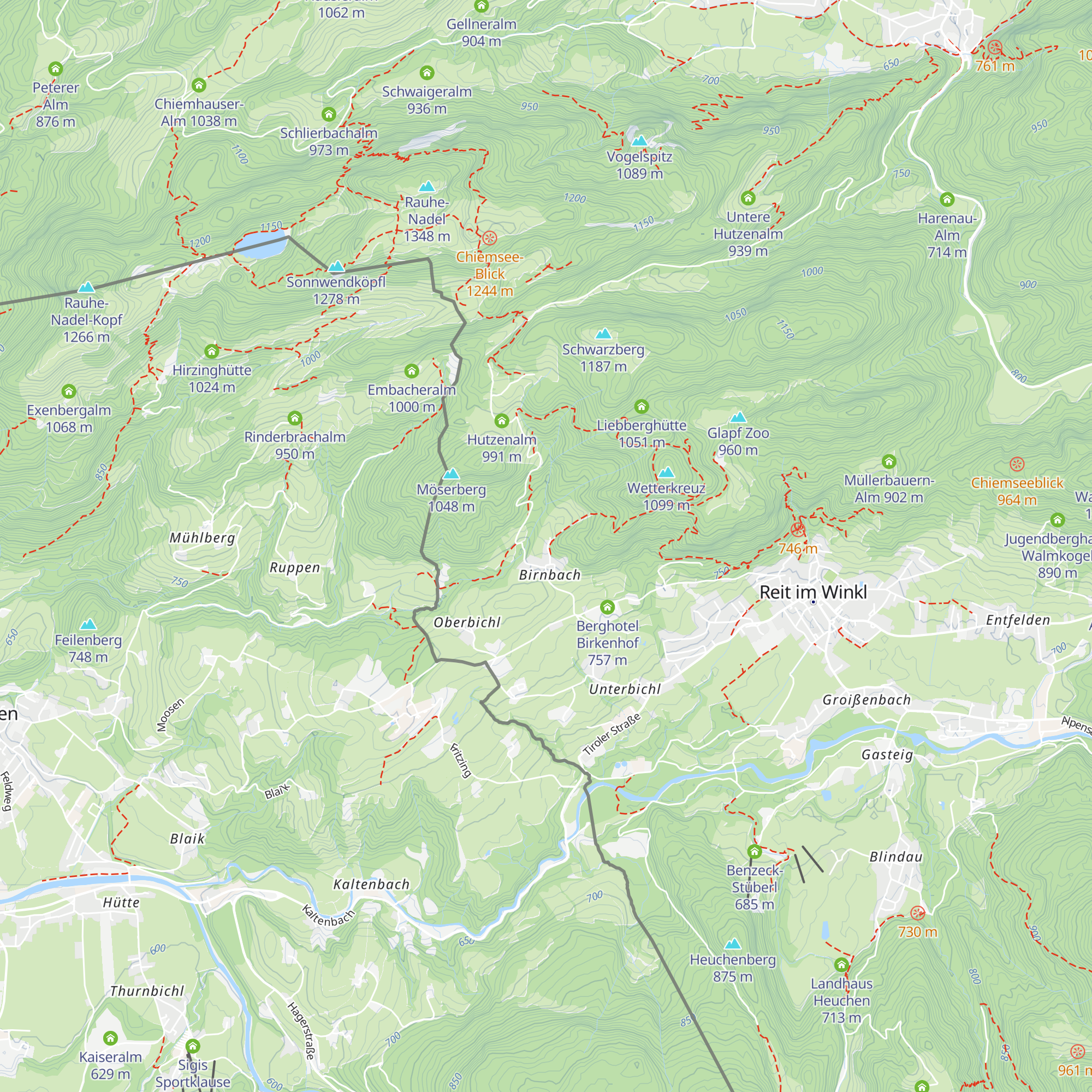 Stoaner-Alm map