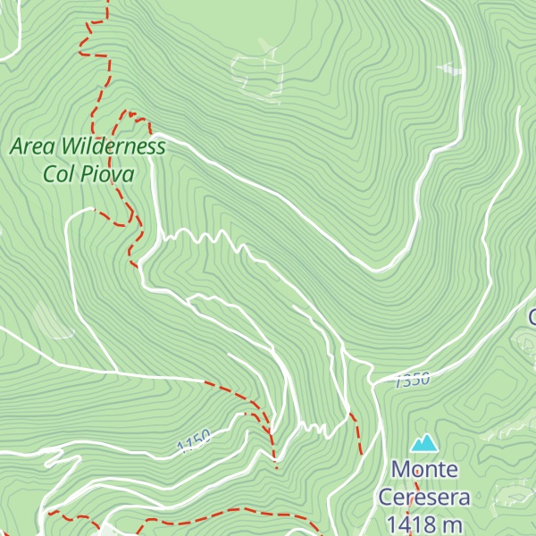 Map of Monte Zambul
