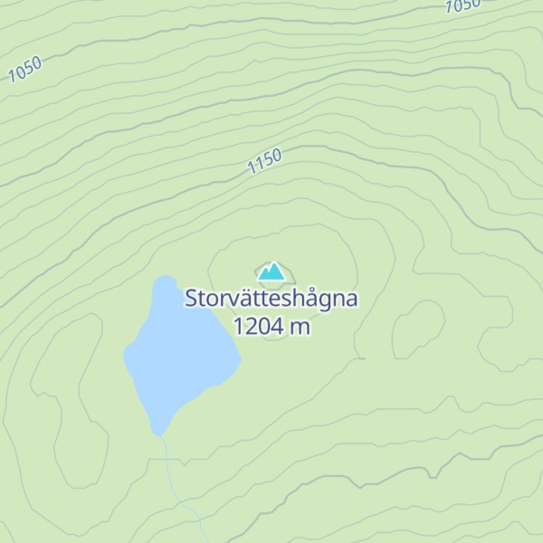 Map of Storvätteshågna