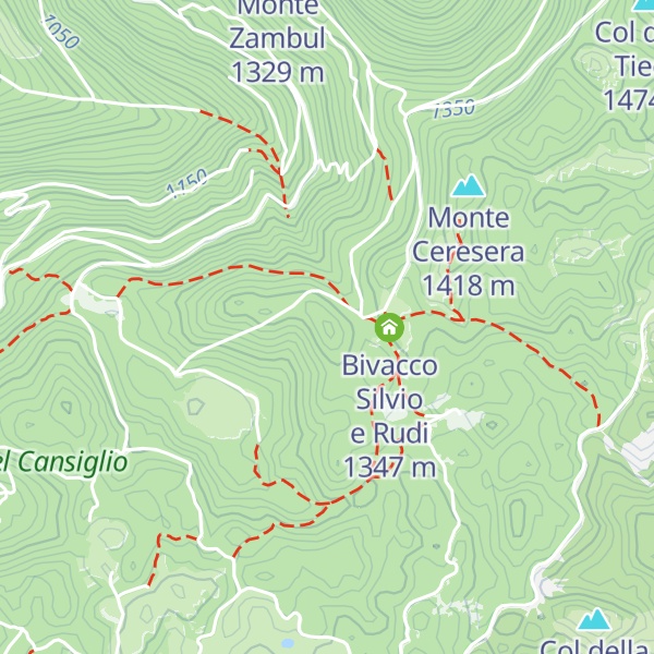 Map of Monte Cavallot