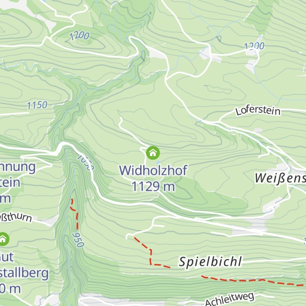 Map of Widholzhof
