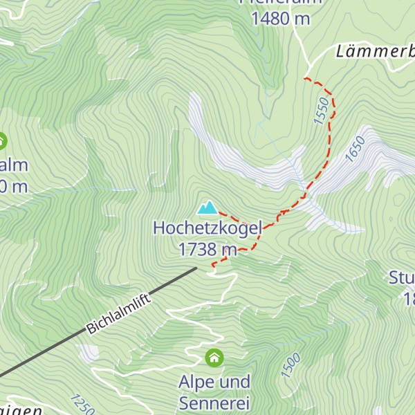 Map of Hochetzkogel