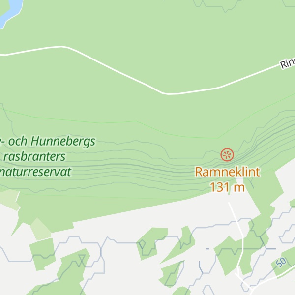 Map of Ramne klev