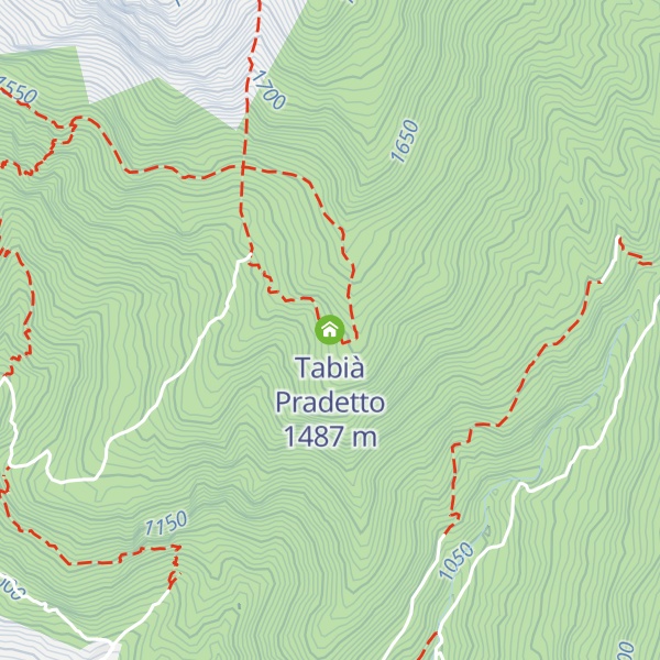 Map of Tabià Pradetto