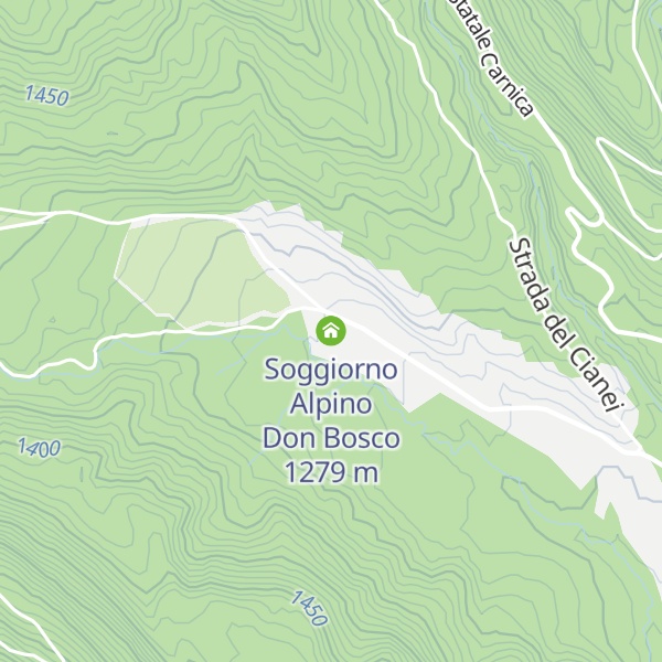 Map of Soggiorno Alpino Don Bosco