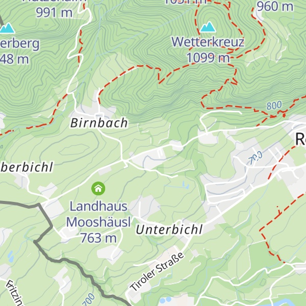 Map of Berghotel Birkenhof
