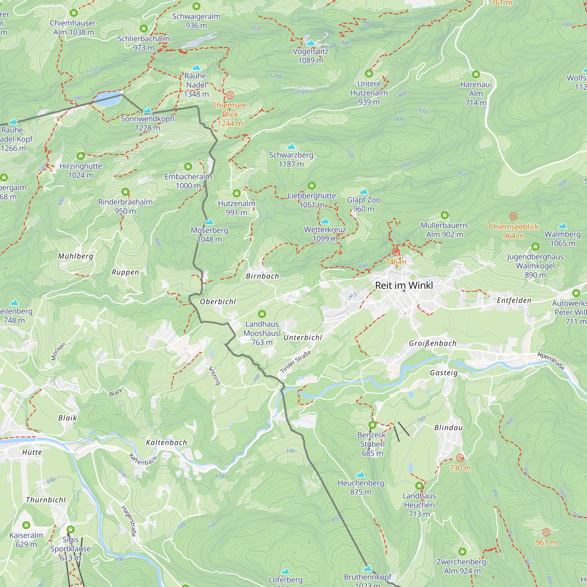 Berghotel Birkenhof map