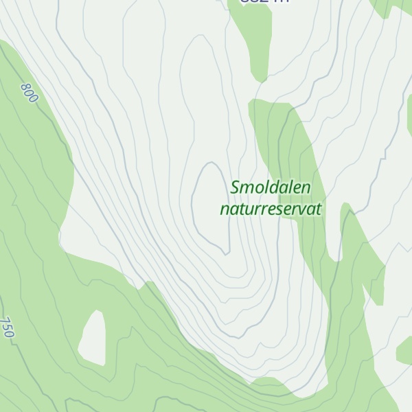 Map of Smolfjellet