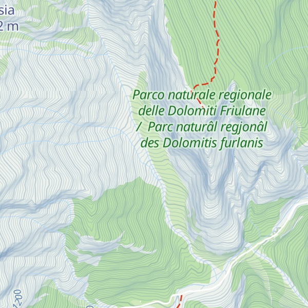 Map of Malga Tarsia