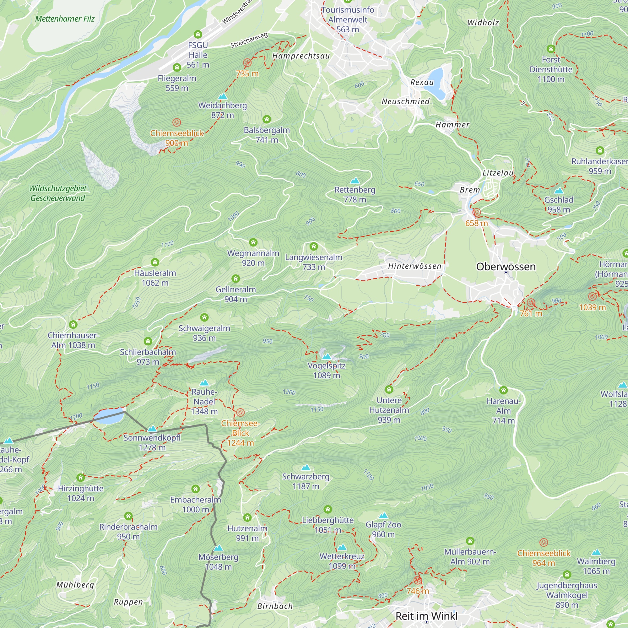 Schleich Gschwend map