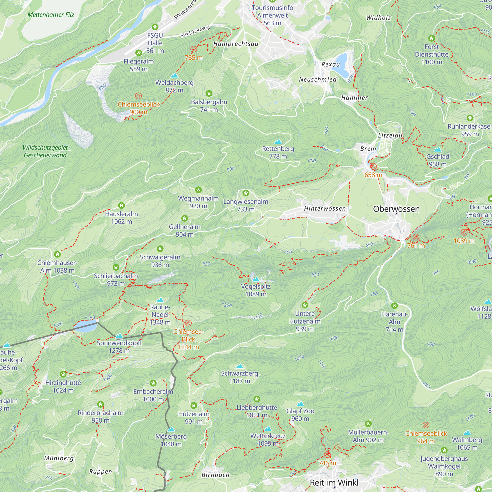 Schleich Gschwend map
