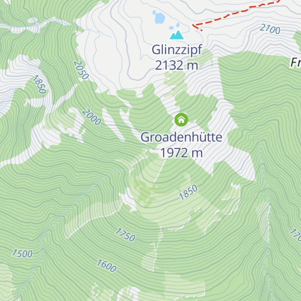Map of Tessenberger Almhütte