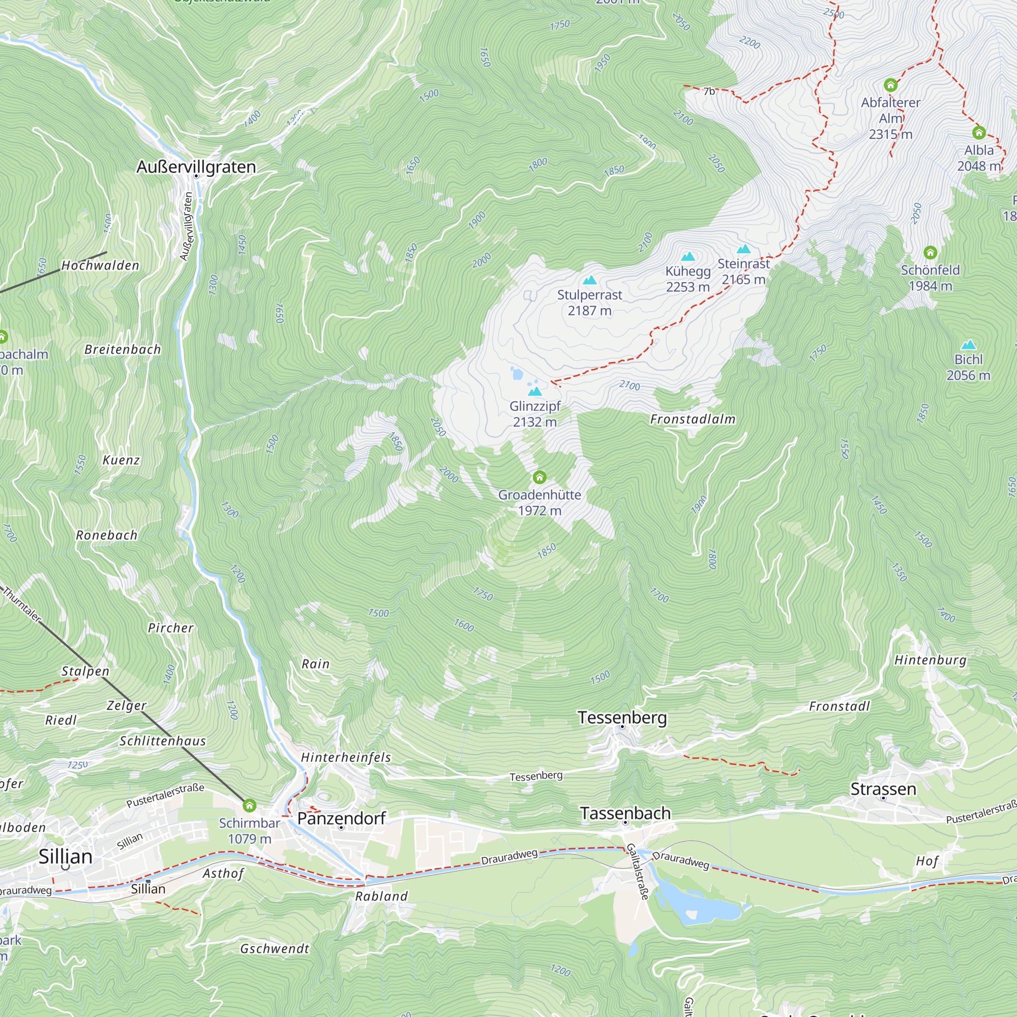 Tessenberger Almhütte map