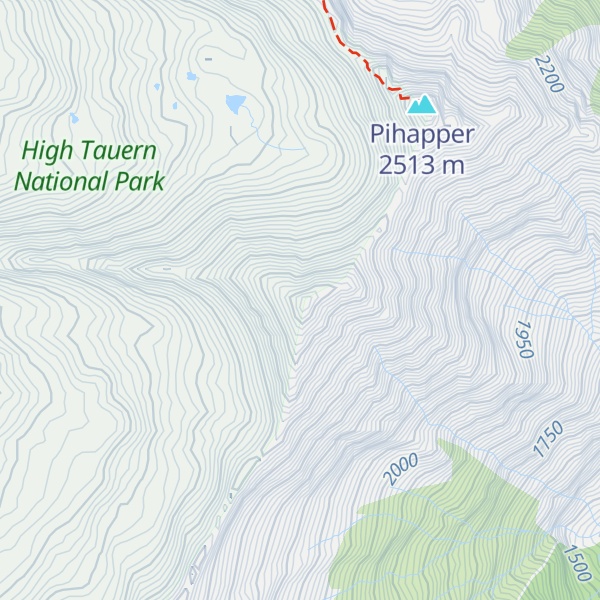 Map of Stubenkogel