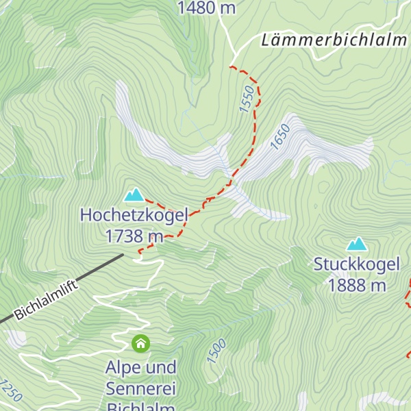 Map of Kornbuhel