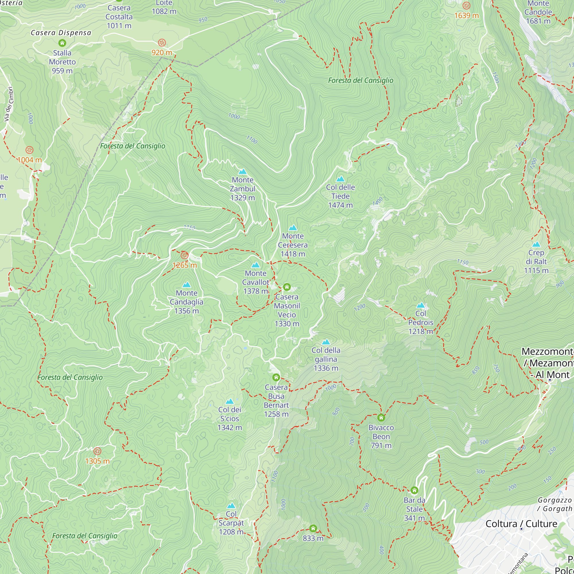 Casera Masonil Vecio map