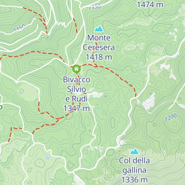 Map of Casera Masonil Vecio
