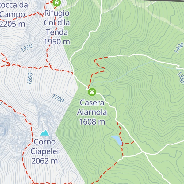 Map of Casera Aiarnola