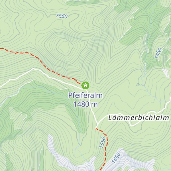 Map of Pfeiferalm