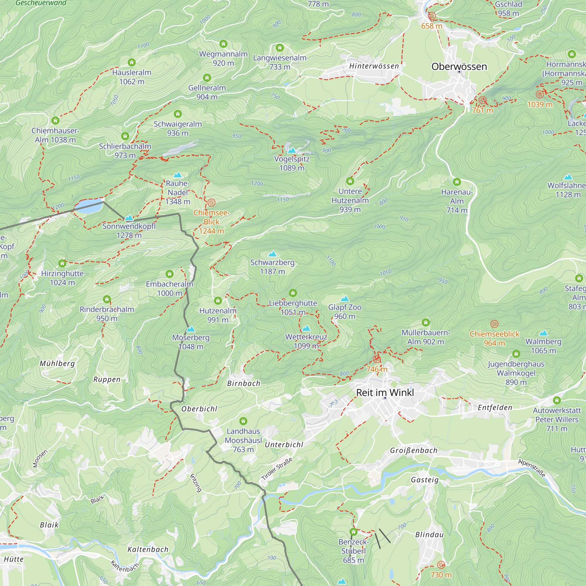 Liebberghütte map