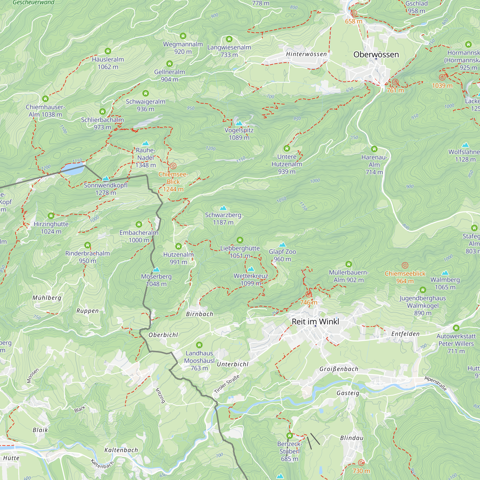 Liebberghütte map