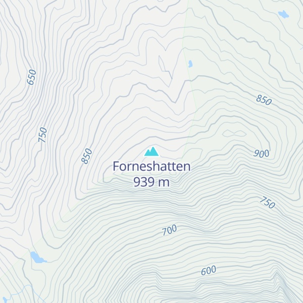 Map of Forneshatten