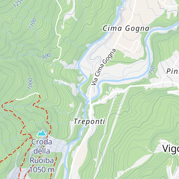 Map of Alpstation Lavaredo