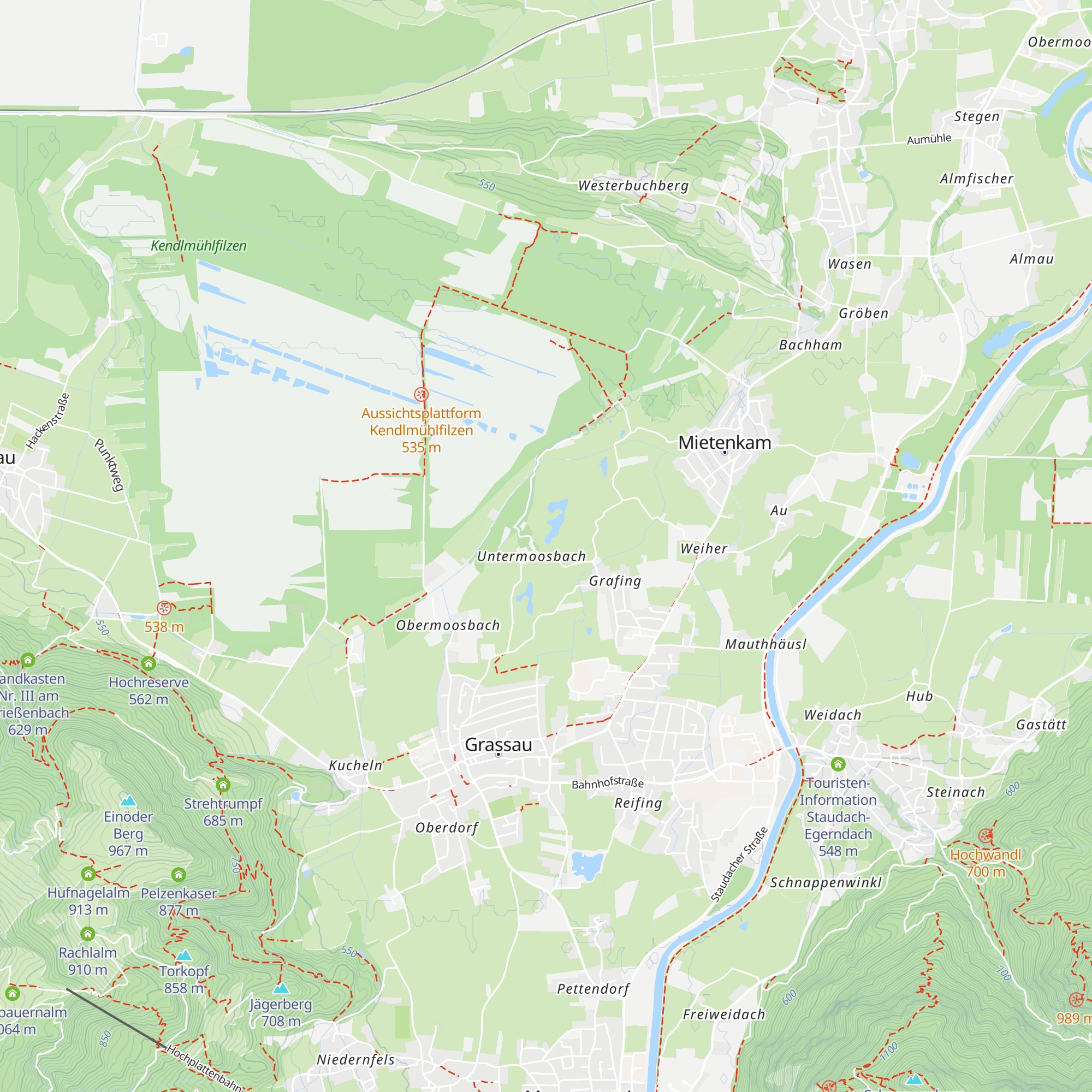 Seehütte map